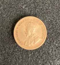 Canada, Cent, 1927 very bright.