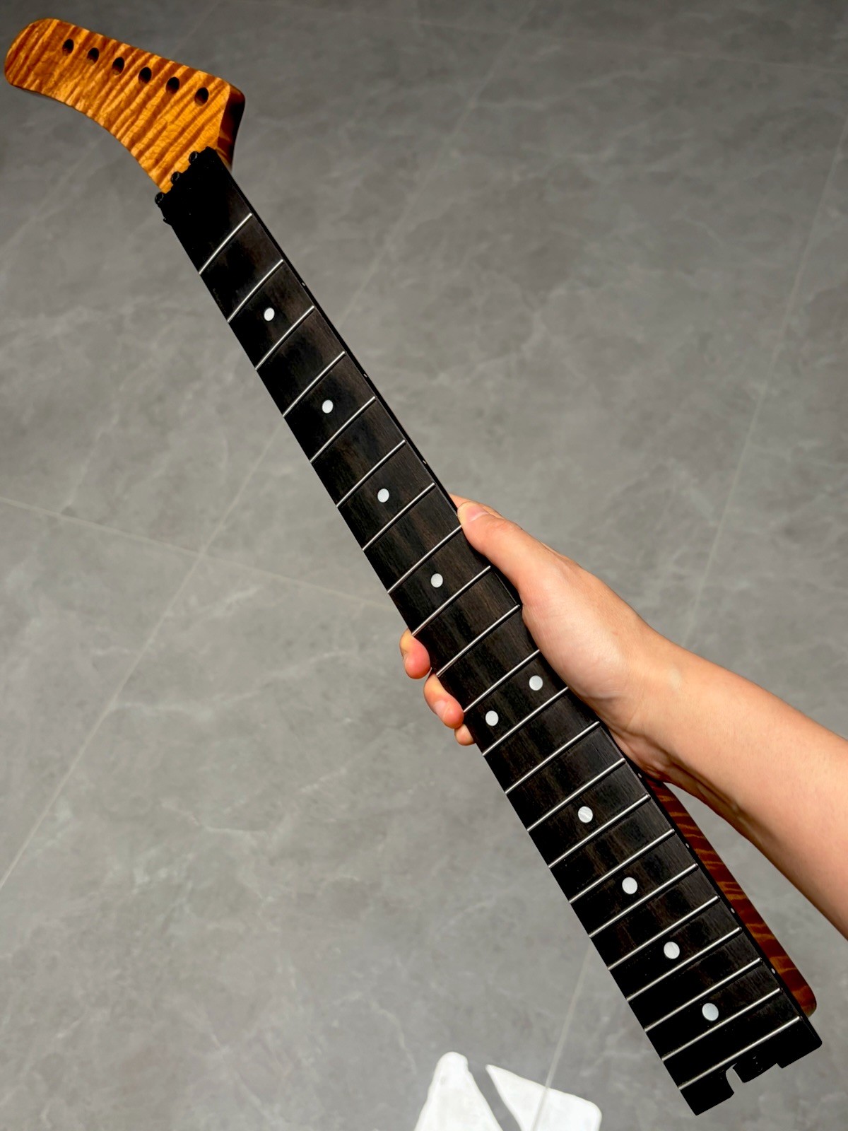 Manico chitarra elettrica SS Banana Reverse 22 tasti foto 2