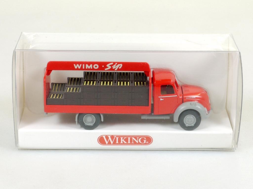 Wiking 8480136 Magirus Mercur Wimo Sip Beverage Cart Mint! OVP 1704-24-88