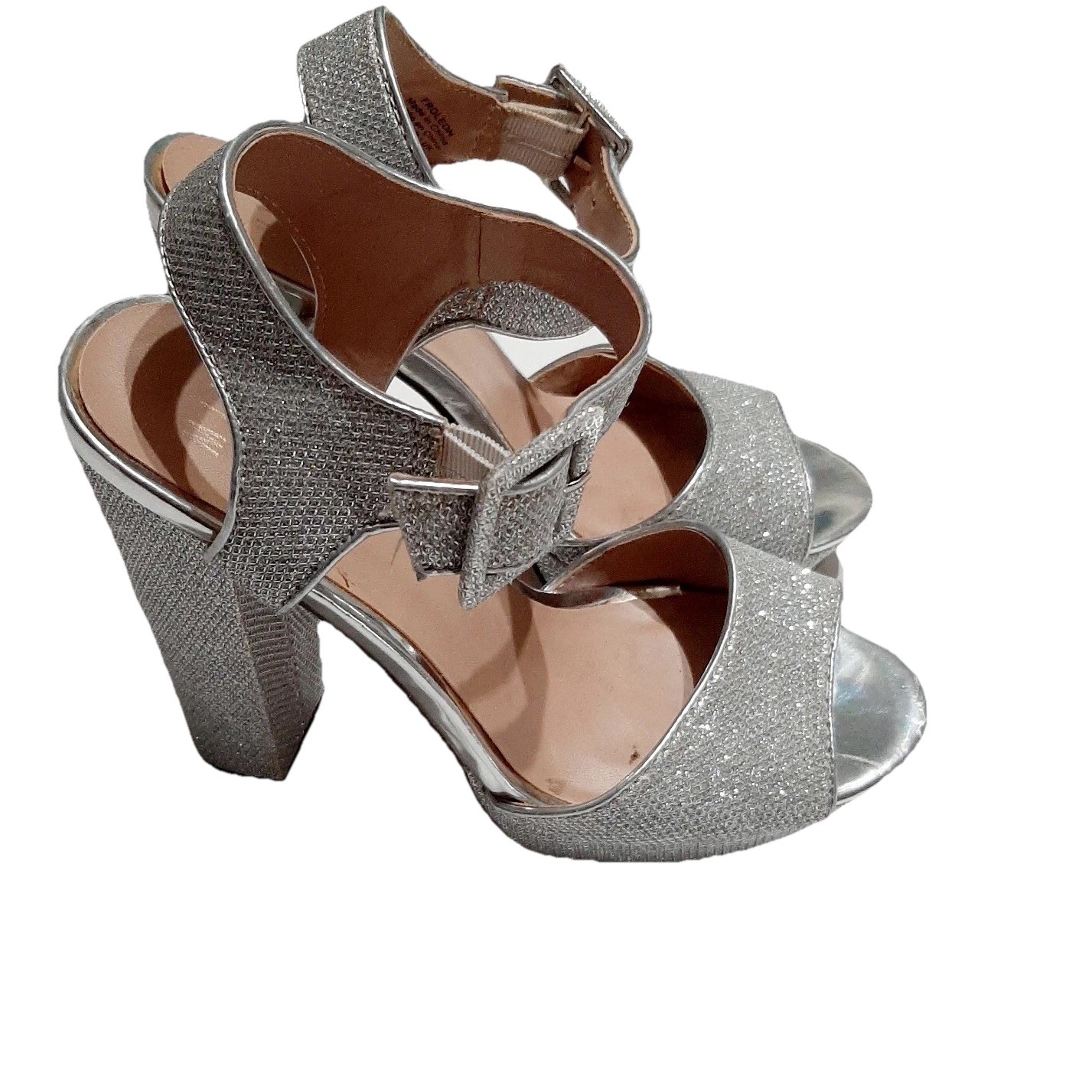 MIX No.6 Silver Glitter Rhinestone Size 8M Chunk, 5