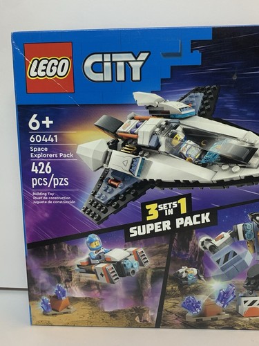 2024 LEGO City 60441 Space Explorers Spaceship 3-in-1 Super Pack 426 pcs NEW - Picture 2 of 18
