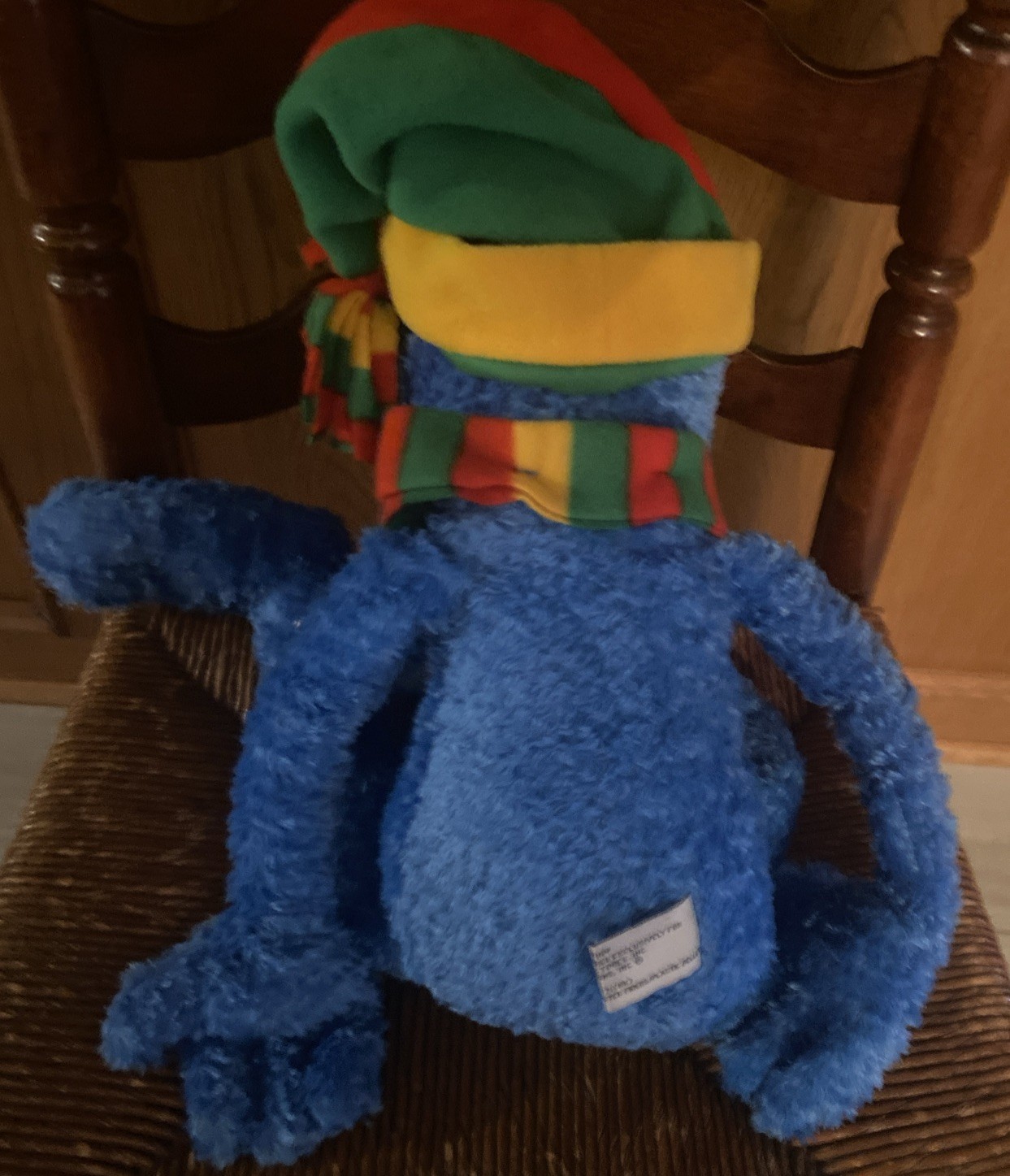 Its Grover Time! Collectible Plush Grover w/Watch & Tags 24" Macy’s Holiday 2004