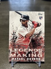 2018 Topps - Legends in the Making Series 2 Rafael Devers #LITM-1 (RC)