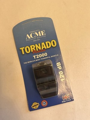 ACME Tornado Thunderer T2000 Hundepfeife Pfeife in Schwarz (S095)