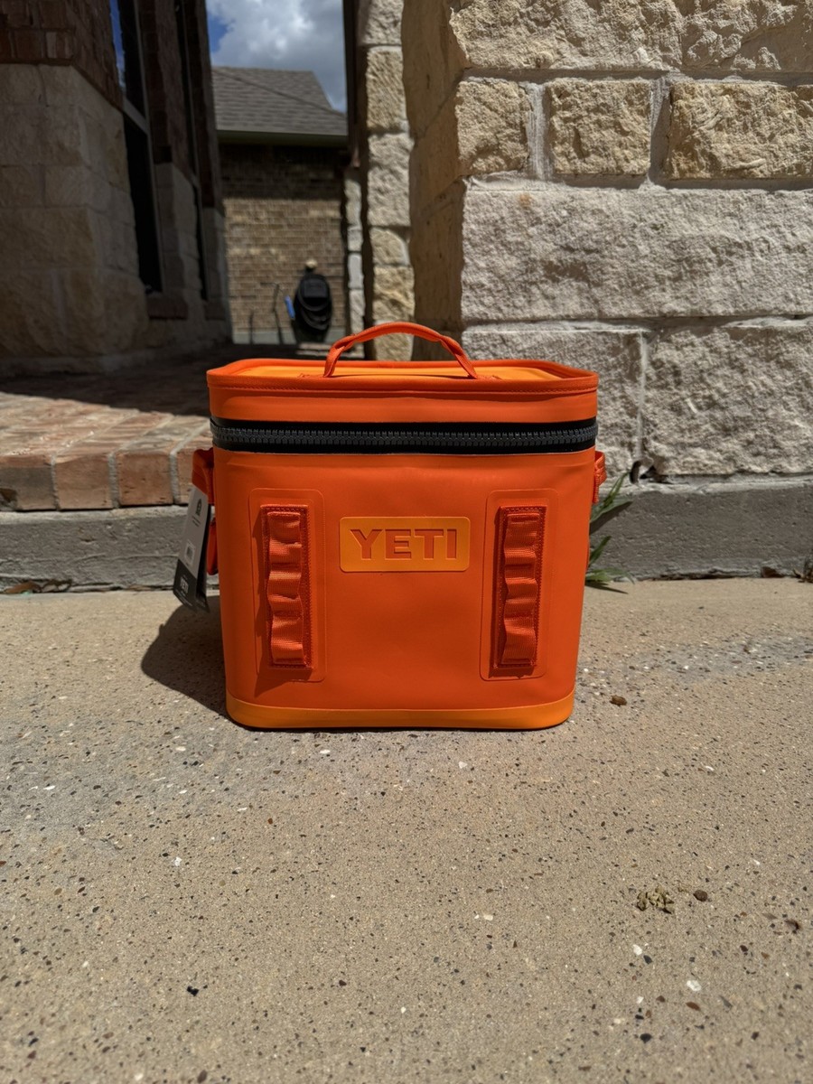 Yeti Hopper Flip 12 Soft Cooler - King Crab Orange - FAST SHIP