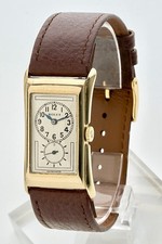 Rolex Prince Brancard Ultra Prima Chronometer 9K Gold 1937 Vintage Gents Watch