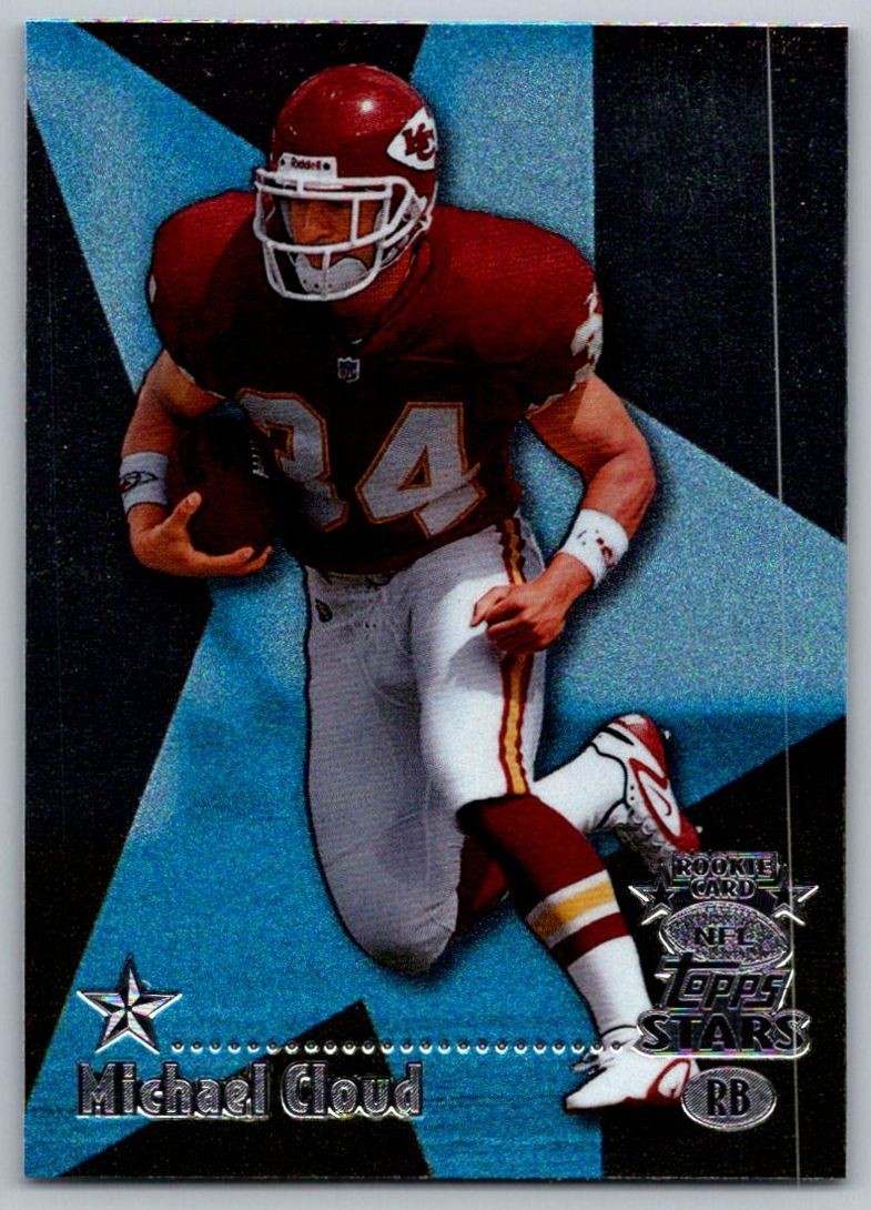 1999 Topps Stars Michael Cloud Rookie Kansas City Chiefs #51