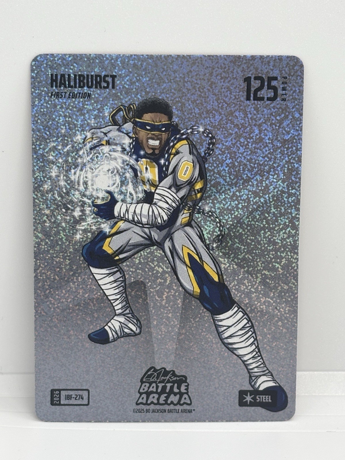 Bo Jackson Battle Arena #IBF-274 Haliburst Tyrese Haliburton Glitter Steel