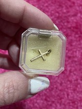 Gold 333 Anhänger Mini Kreuz Vintage 40 Jahre alt Echt Schmuck