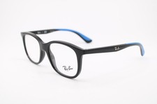 NEW RAY-BAN JUNIOR JR RB 1604 3862 BLACK BLUE AUTHENTIC EYEGLASSES 46-16
