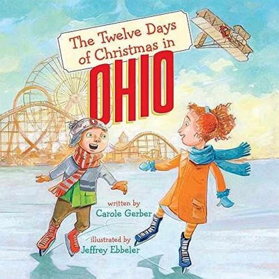 The Twelve Days of Christmas in Ohio - Board book, by Gerber Carole - Very Good