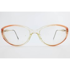 Luxottica LU 4269 A171 Eyeglasses Clear Orange Gradient Cat Eye Frames Italy