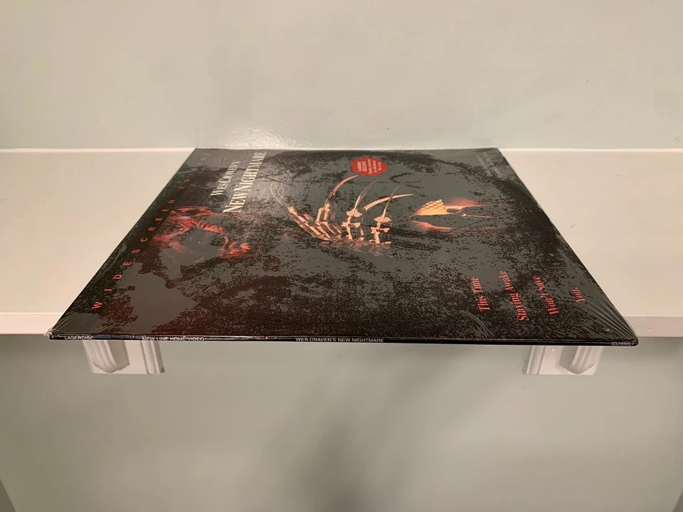 Wes Craven’s New Nightmare LaserDisc Widescreen Freddy Krueger New Sealed 1995 - Image 3 of 4