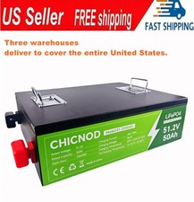 48V 50Ah Metal Case Built-in BMS 50Ah Replacement of Lead-Acid LiFePO4 Battery