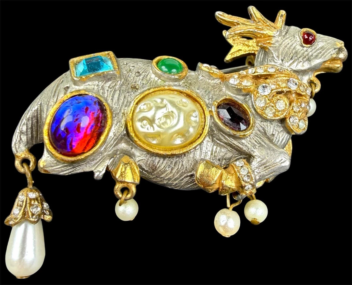 25+ Kenneth Jay Lane Fashion Vintage Brooches & Pins for sale
