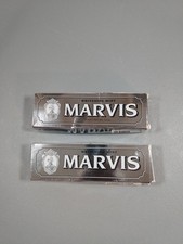 2 Marvis Whitening Mint Toothpaste New Authentic 3.8 OZ New Damaged Box