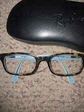 Ray-Ban Eyeglasses Frames RB5150 5023 Havana on Transparent Azure Blue 50-19-135