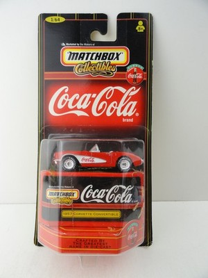 1999 Matchbox Collectibles Coca-Cola Collection 1957 Chevrolet Corvette (Red)