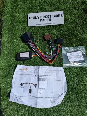 Incartec Stalk Control Lenkrad Adapter BMW Wandler Head Unit ISO Harnes