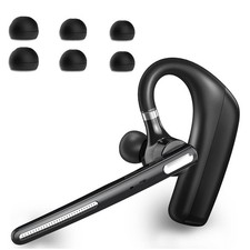 Wireless Bluetooth Headset V5.4, Dual Mic Noise Cancelling, 110 Hours Talktime