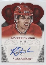 2013 Panini Crown Royale Sovereign Signatures Ruby 24/25 Riley Sheahan Auto 1q2
