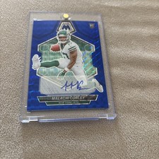 2024 Panini Mosaic-Rookie Autographs Mosaic Malachi Corley #359 Blue Prizm 99/99