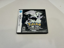 Pokemon: Black Version (Nintendo DS, 2011) - Authentic/Tested - Case and Manual