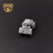 3D Printed 1/144 American T17E1 Deerhound MK III Armored Vehicle Uncolored Model
