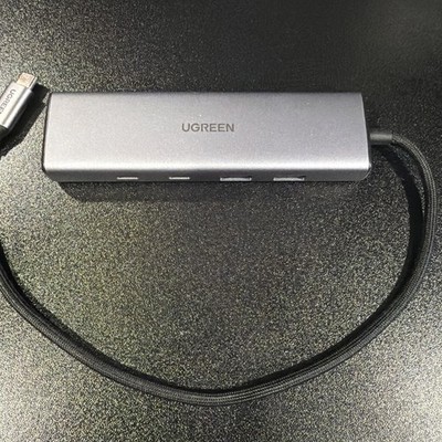 UGREEN USB-C Ethernet Adapter 3.2 USB-A 10Gbps Data Port 6-in-1 Hub CM512
