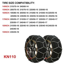 Tire Snow Chains Winter Wheel Traction65r16 24545r17 22555r17 22560r17 215