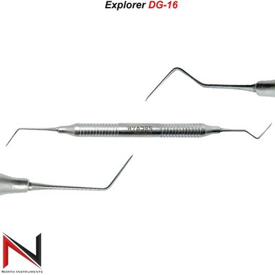 DG 16 Endo Explorer Diagnostic Root Canal Endodontic Double Ended Hollow Handle