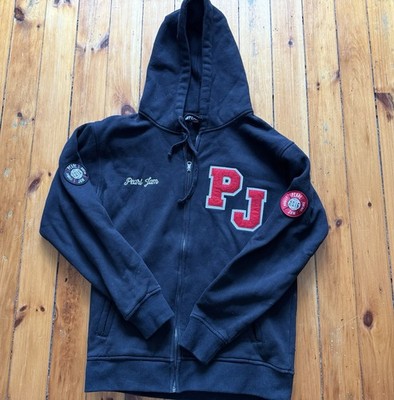 Pearl Jam Letterman Hoodie 2016 Chicago Wrigley Boston Fenway Anniversary Tour 