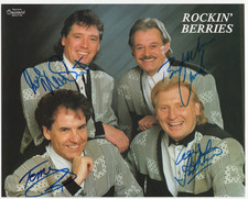 The Rockin' Berries Signed Photo / Autographed English Rock Band