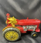Reversible Diesel Electric Louis Marx & Co Vintage Tin Toy Tractor Tricky Tommy