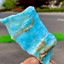 57G Natural larimar/hemimorphite Gorgeous rough raw Crystal Mineral Specimen