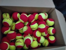 96 MIXED Tennis Balls RED LOW COMPRESSION TOURNA PENN FRANKLIN GAMMA TECNIFIBER