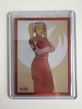2023 Topps Chrome Star Wars Hera Syndulla Rebels Women Orange Refractor /25