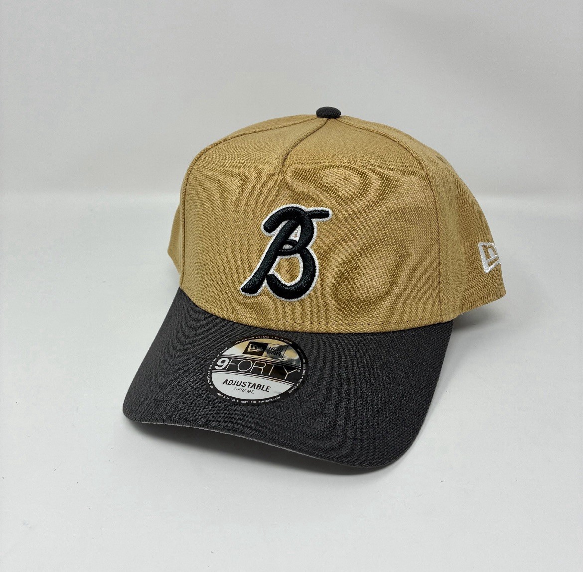 9Forty A-Frame Snapback LMB Bravos De Leon Tan - Grey UV Cap