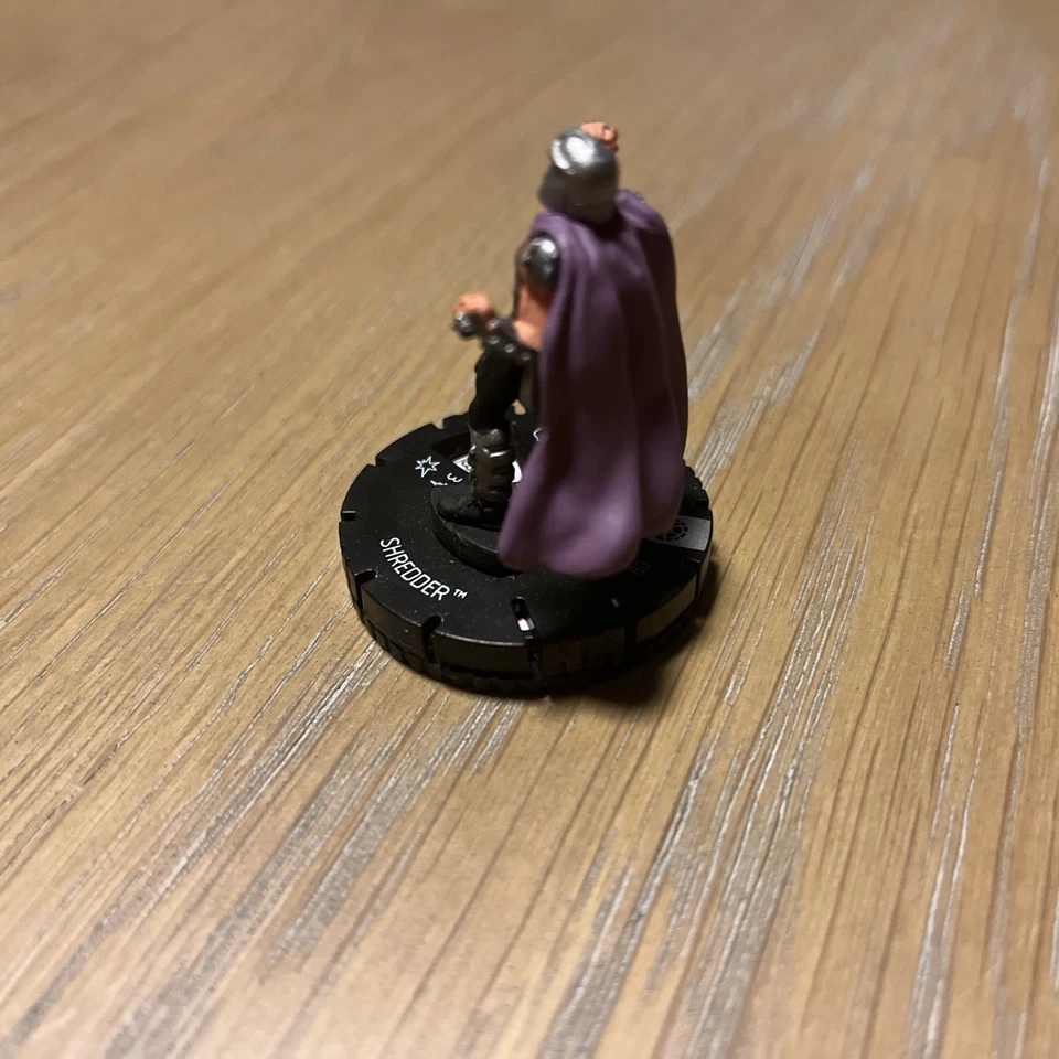 Heroclix Teenage Mutant Ninja Turtles Series 1 Shredder #021 Rare figure No Card - Image 2 of 4