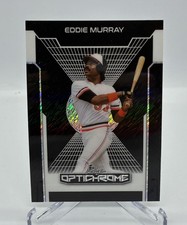 2025 Leaf Optichrome Baseball Eddie Murray Orioles Black One of One 1/1
