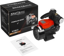 Pompe de Jardin 570W 37L/Min 35m Hauteur D’Élévation Pompe à Eau 1 " Puits