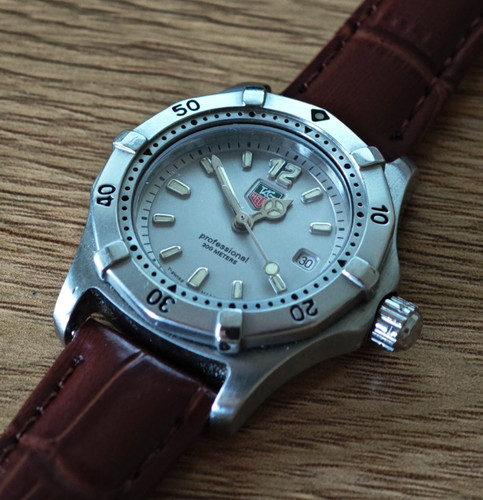 Tag Heuer 2000 WK1312 28 mm Silver Dial