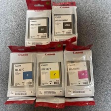 Canon Genuine Ink PFI-107 5 Colors
