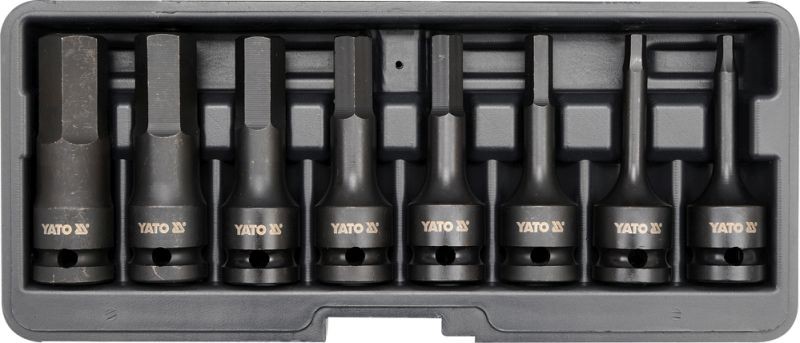 Für YATO NARZ�DZIA YT-1066 ""IMPACT BIT SOCKET SET HEX 8PCS 1/2"""" - Bild 2