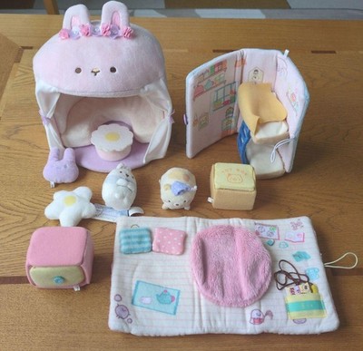 Sumikkogurashi House & Plush Set Bundle Of Stuffed Toys Complete Collection