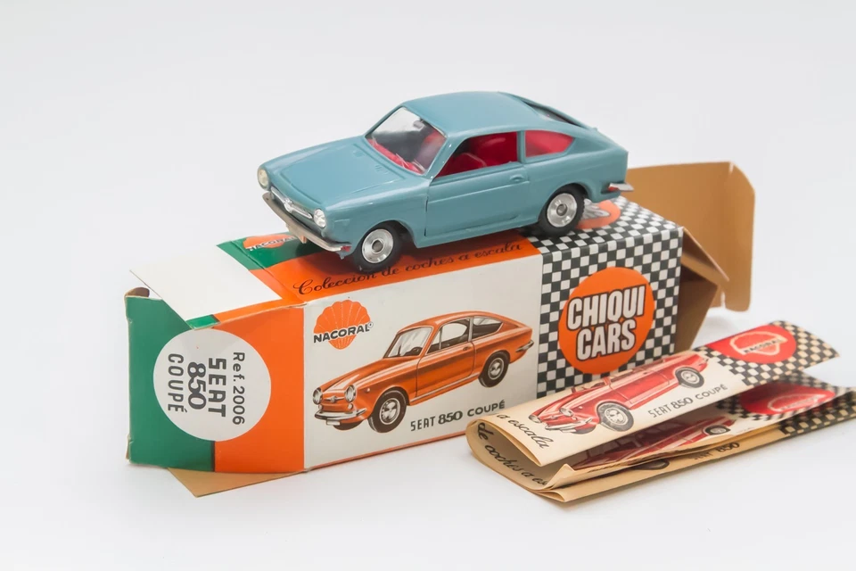 Nacoral Chiqui Cars Seat Fiat 850 Coupe No Edil No Mebetoys No Mercury No Dinky - Photo 2/4