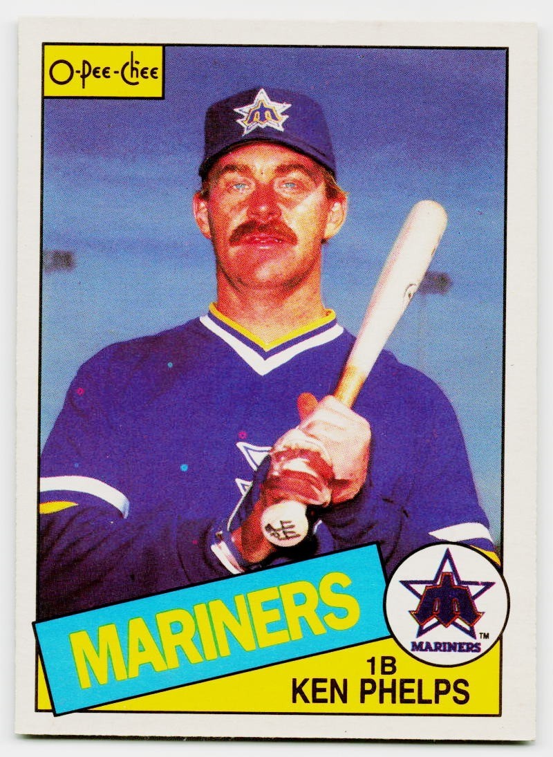 1985 O-Pee-Chee #322 Ken Phelps