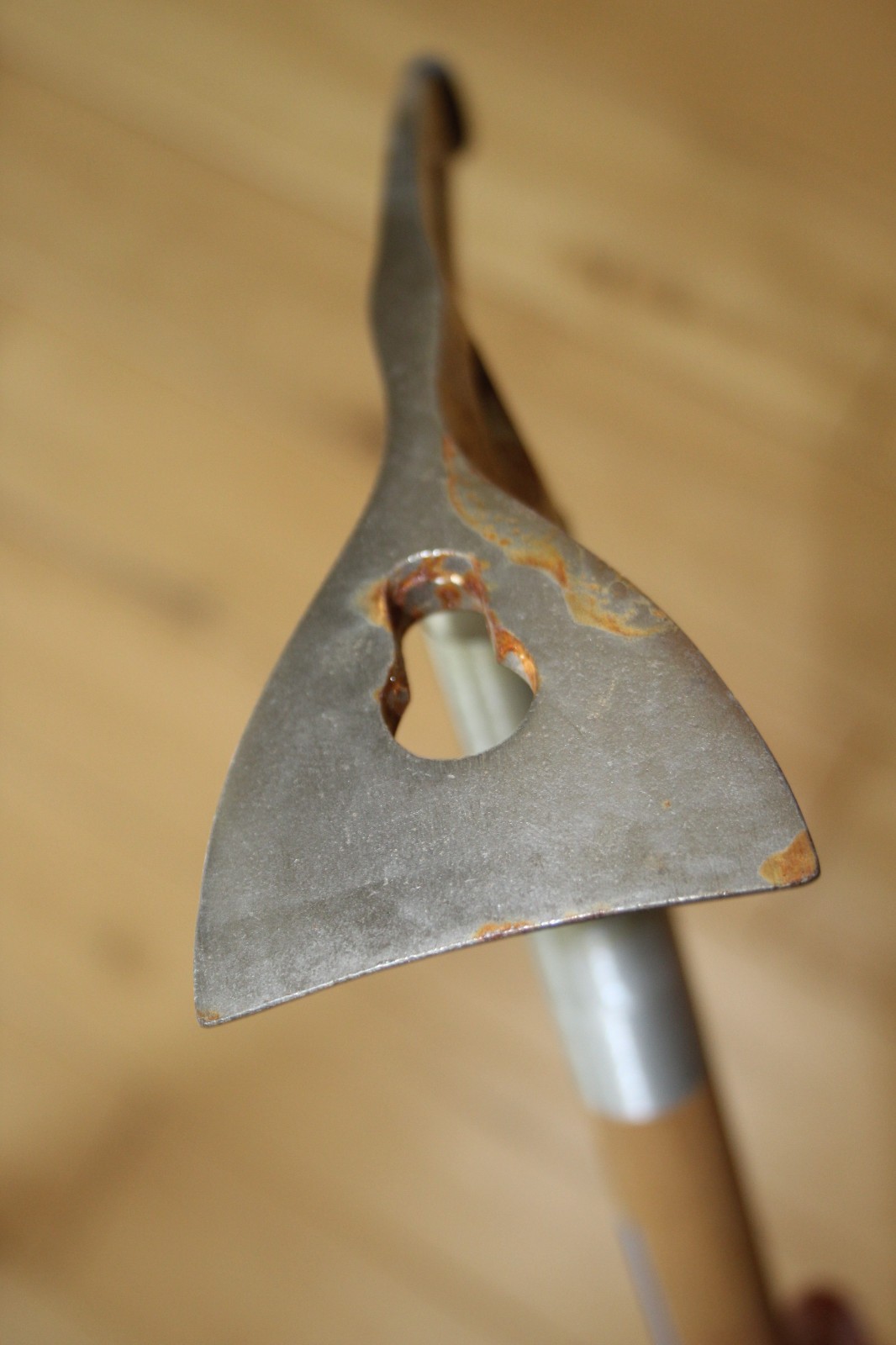 INTERALP CAMP VTG ICE CLIMBING AXE WOOD SHAFT PREMANA ITALY REI