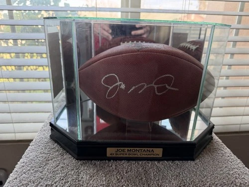 Joe Montana Signed Football Super Bowl XXIV JSA Authenticated