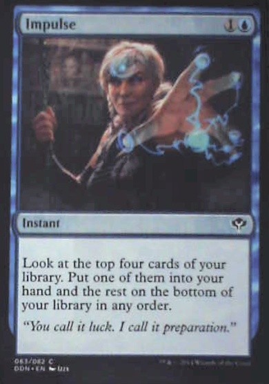Impulse - Duel Decks: Speed vs. Cunning: #63, Magic: The Gathering Nm C256